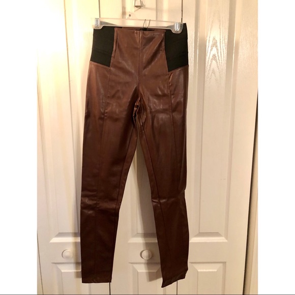 Dynamite Clothing Faux Leather Stretch 